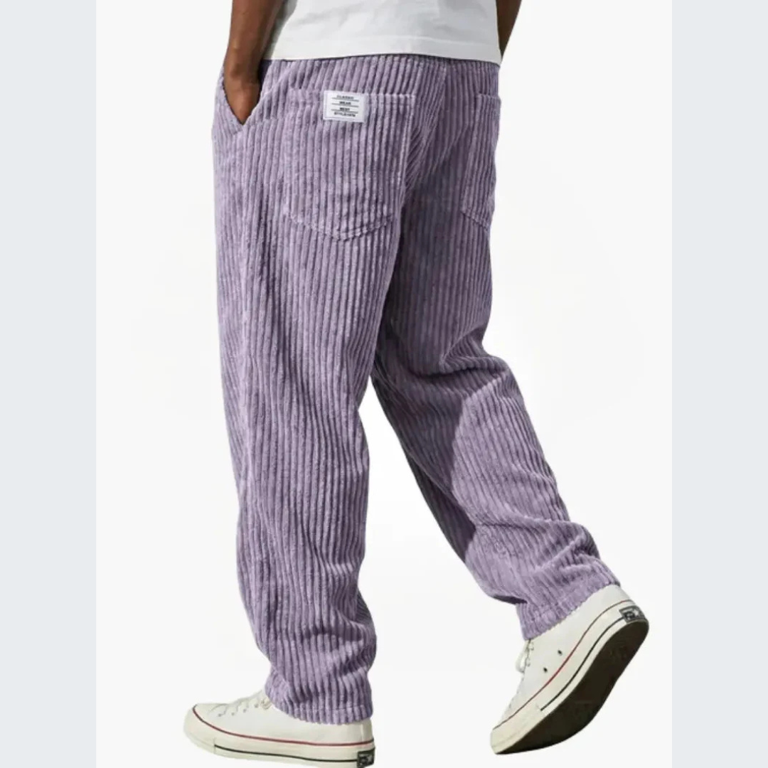 Pantalón Casual con Confort de Punto Texturizado para Hombre