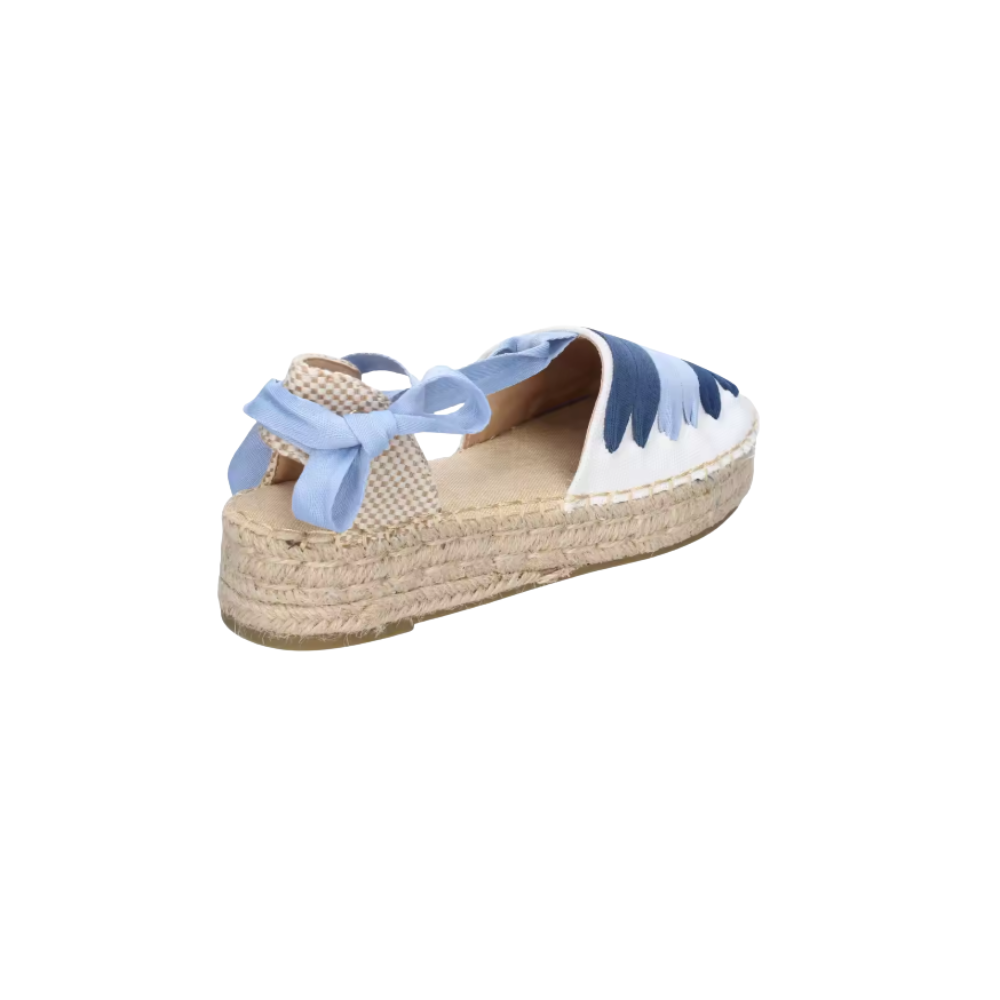 Alpargatas de yute con estilo fresco y elegante.