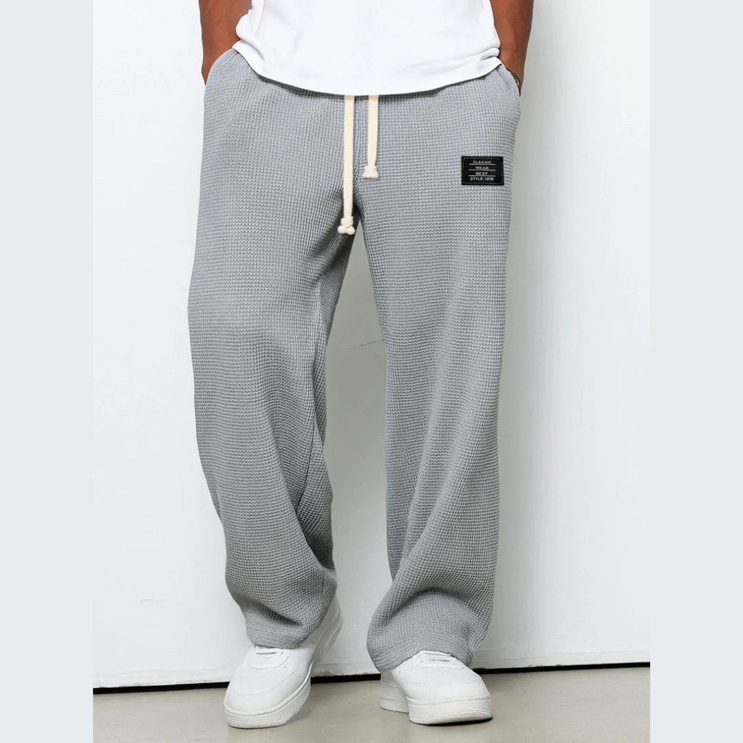 Pantalón Casual con Confort de Punto Texturizado para Hombre