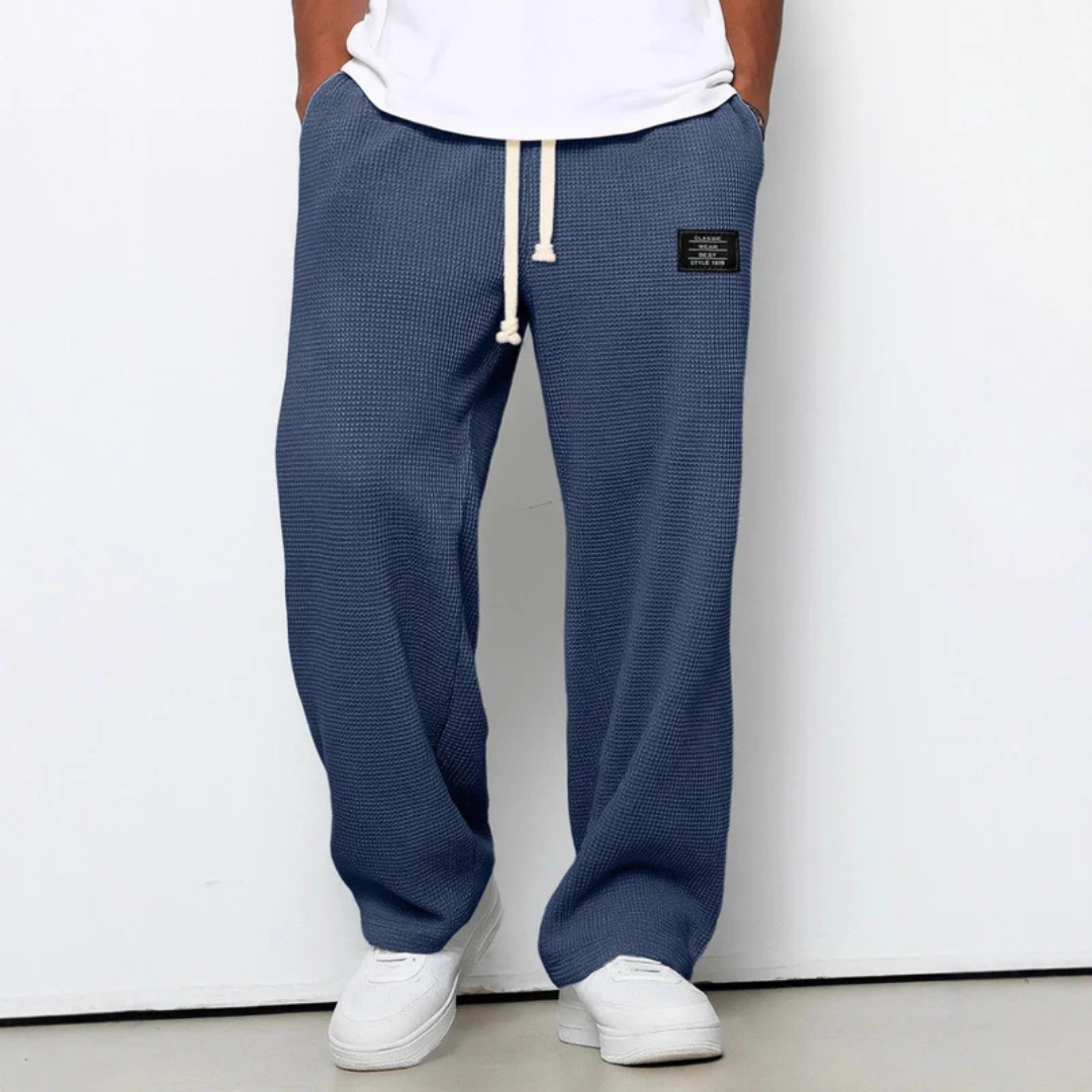 Pantalón Casual con Confort de Punto Texturizado para Hombre