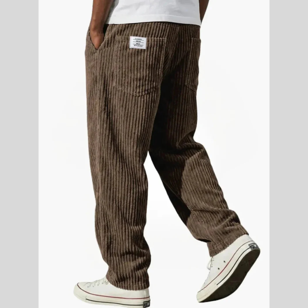 Pantalón de moda de Pana Texturizada para Hombre