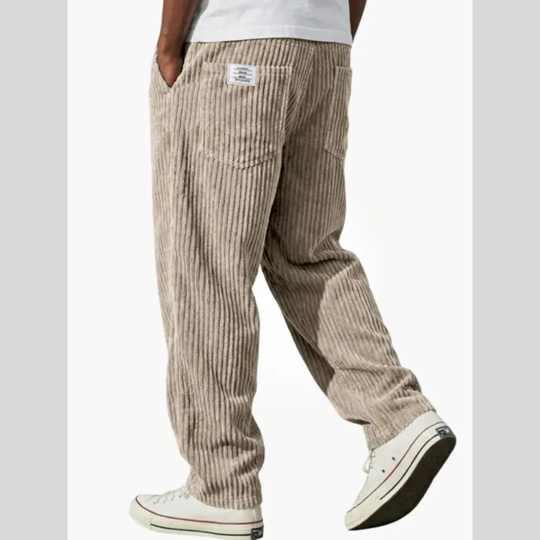 Pantalón de moda de Pana Texturizada para Hombre