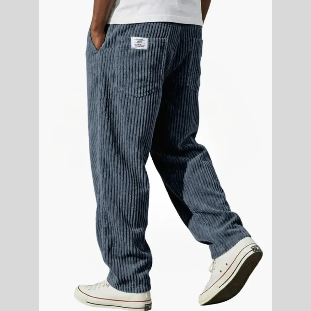 Pantalón de moda de Pana Texturizada para Hombre