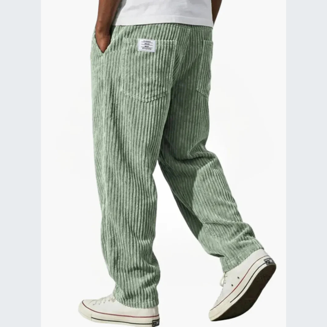 Pantalón Casual con Confort de Punto Texturizado para Hombre