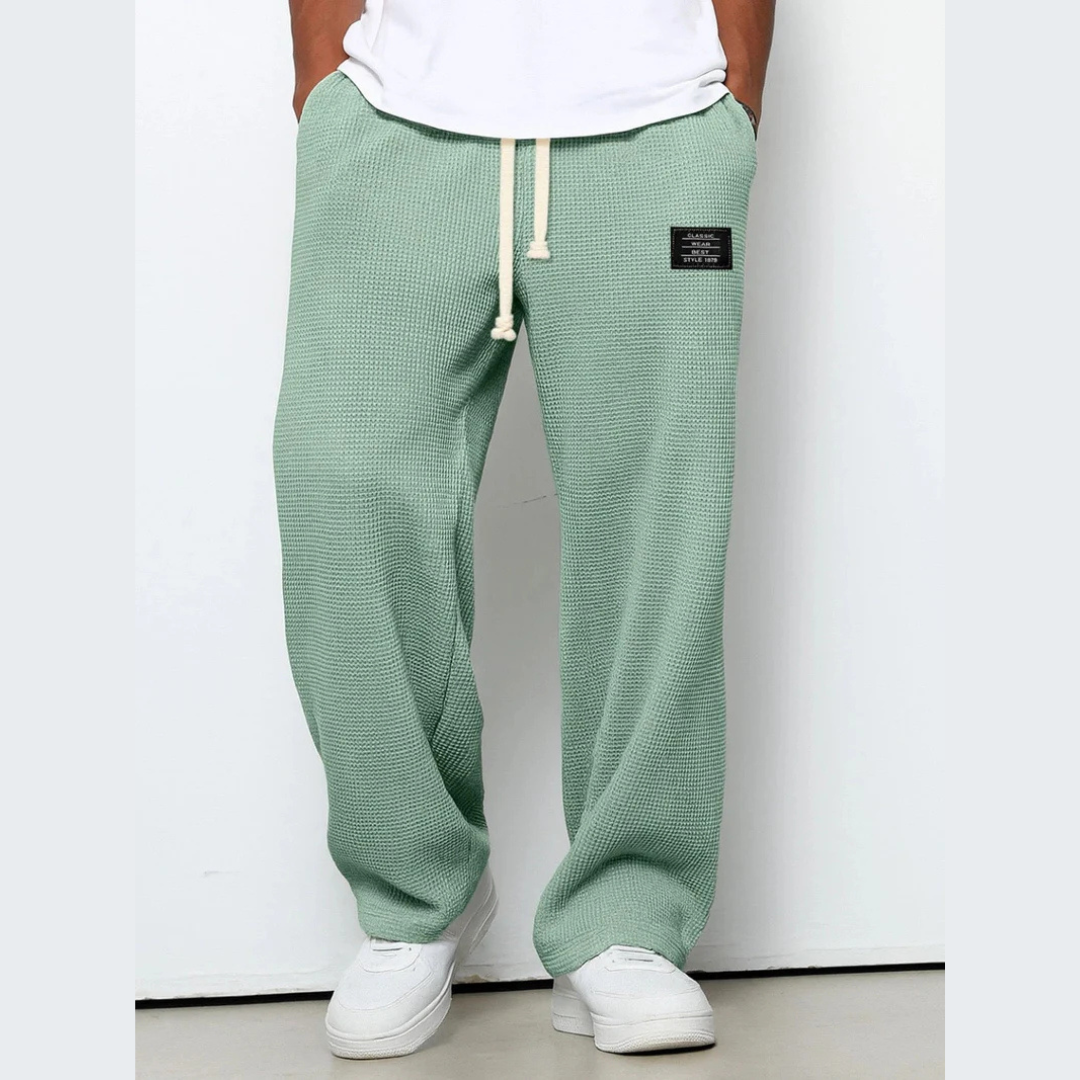 Pantalón Casual con Confort de Punto Texturizado para Hombre