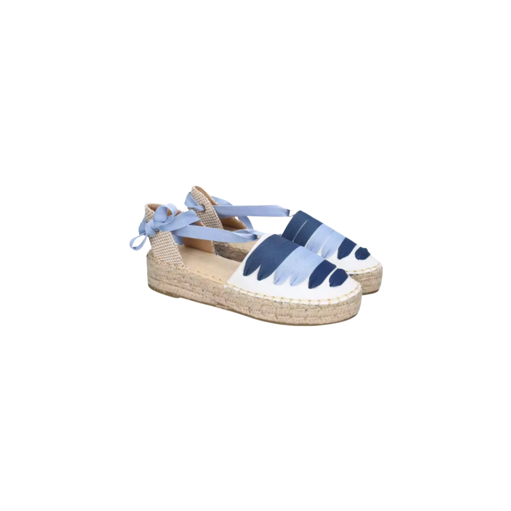 Alpargatas de yute con estilo fresco y elegante.